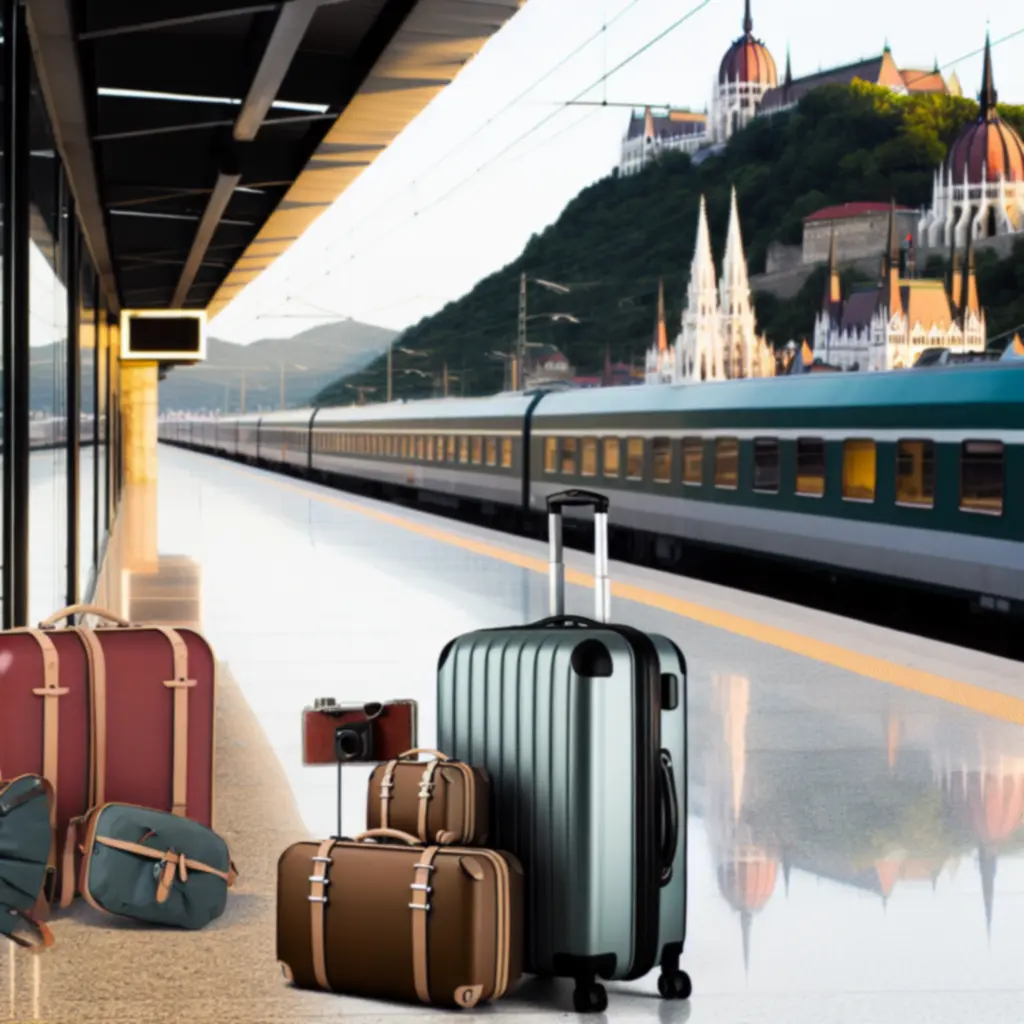 VandorTrail bőrönd dinamikus utazási környezetben, szabadtéri helyszínen